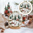 thumbnail image 2 of 5.9" Christmas Embroidery Kit DIY Handmade, Embroidery Kit, Embroidery Kit For Beginners, 2 of 9