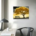 thumbnail image 3 of ARISTURING  Farmhouse Canvas Wall Art for Living Room, Wall Decor for Bedroom, Yellow Tree Pictures for Bathroom Wall Decoration, Painting Set for Office, Home Decor for Wall, 3 of 4