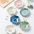 thumbnail image 2 of Jewelry Dish Tray, Ring Dish, Ceramic Trinket Tray, Key Bowl, Decorative Plate, for Friends Sisters Daughter Mother, 2 of 9