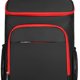 thumbnail image 2 of Mochila enfriadora con aislamiento Oxford Mochila de almacenamiento para ahorrar espacio al aire libre (negro rojo), 2 of 4