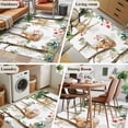 thumbnail image 6 of Spring Forest Animals Area Rug 4'x6', Floral Botanical Trees Washable Non-Slip Rugs, Low Pile Large Carpet for Living Room Bedroom Dining Room Kitchen Office Indoor Mat, 6 of 9