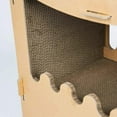 thumbnail image 3 of Petique Feline Penthouse Cardboard Cat House and Scratching Boards, 3 of 8