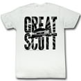 thumbnail image 1 of Retour vers le Futur Grand Scott T-Shirt Blanc pour Adulte, 1 of 1