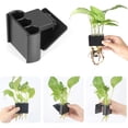 thumbnail image 2 of Modern Minimalists Aquariums Clip On Shelf for Hydroponic Displays Providing Easy Installation on Tanks Border, 2 of 8