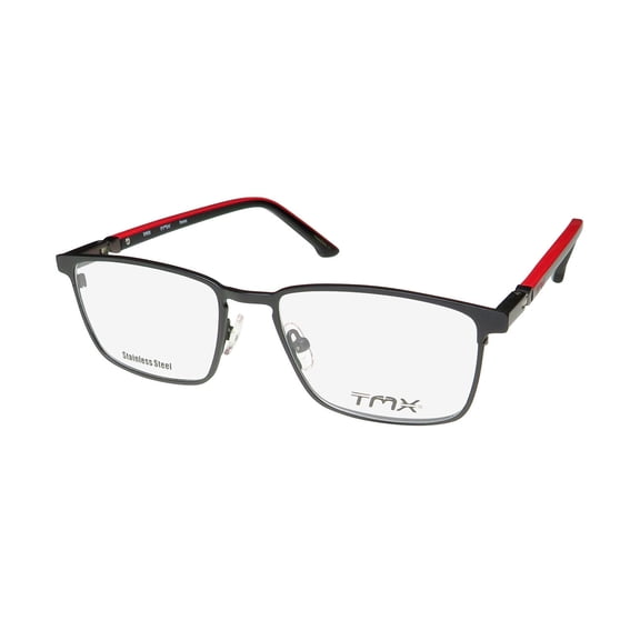 TIMEX TMX POINTS STAINLESS STEEL PRESTIGIOUS USA DESIGNER EYEGLASS FRAME/GLASSES