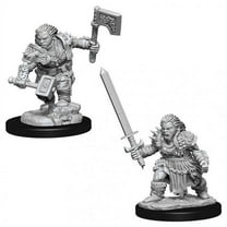 DD Character - Female Dwarf Barbarian