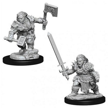 DD Character - Female Dwarf Barbarian