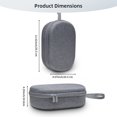 thumbnail image 3 of Estuche que lleva con el bolso del estuche de viaje del bolso que lleva del bolsillo de la malla para Apple Vision favorable, 3 of 9