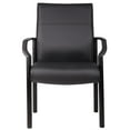 thumbnail image 3 of Boss Office Products B689 Black Guest Reception Waiting Room Chair, Black, 3 of 7