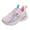 Pink, variant on Gubotare Baby Shoes Toddler Boys and Girls Sneakers Stylish Sneakers Kids Walking Shoes (Purple,Little Kids 13)