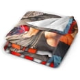 thumbnail image 2 of Blanket Ross Musics Lynch Throw Flannel Blankets Warm Soft Cozy Fuzzy Air Conditioning Blanket for Living Room Sofa Bed Gift Blankets for All Seasons 30"x40", 2 of 6
