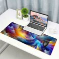 thumbnail image 6 of Gaming Mouse Pad, Large Non-Slip Rubber Base Mousepad, Keyboard Mouse Mat, Desk Pad with Stitched Edges, , Dazzling Galaxy, 6 of 6