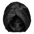 thumbnail image 3 of lnmuld Solid Satin Turban Head Wrap Pre-Tied Stretch Silky Head Scarf for Women Size:One Size, 3 of 4