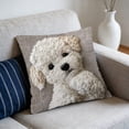 thumbnail image 1 of Funda de almohada con estampado de bordado falso de poliéster, adorables y lindas fundas de almohada con animales para dormitorio, hogar y decoración de sofá, funda de cojín, artículos esenciales para, 1 of 6