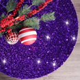 thumbnail image 2 of Christmas Tree Skirt Decorative Holiday Party Festive Home for Xmas Celebrations and Events, 2 of 6