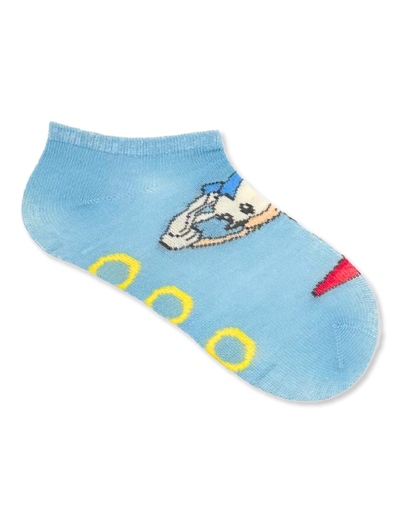 Sonic the Hedgehog Boys No-Show Socks, 6-Pack, Sizes S-L