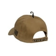 thumbnail image 3 of Mens Cotton US Military Veteran Hat - Army Navy Coast Guard Marine Cap, Veteran Khaki, 3 of 4