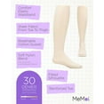 thumbnail image 3 of MeMoi Girls Essential Sheer Nylon Tights - Girls - Female, 12-14, Ivory, 3 of 7