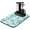 White, variant on Super Absorbent Diatom Mud Coffee Drying Mat 19.5x12in Quick Dry Fabric, Decorative Pattern, Waterproof & SlipResistant,Coffee Mat Easy to Clean