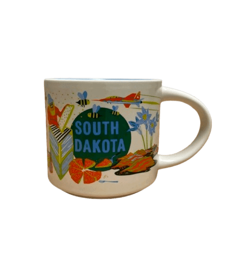 Starbucks Been There Series Mug – 14oz Multi-Color Ceramic, China
