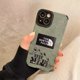 thumbnail image 1 of Lujo El Norte cara cuero suave silicona teléfono caso para iPhone 11 12 13 14 Pro Max Cámara protección completa cubierta B654, 1 of 3