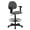 Gray, variant on Scranton & Co Patterned Ergonomic Drafting Chair with Arms in Gray