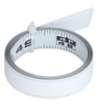 Measure Tape, Cuttable 4ft 48in Carbon Steel Right To Left Adhesive