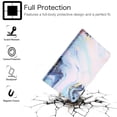 thumbnail image 4 of Allytech Fire HD 8 Case 2018/2017/2016 (NOT for Fire HD 8 2020), Slim Fit Smart Cover Auto Sleep Wake Kickstand Flip Shockproof Case Cover for Amazon Kindle Fire HD 8 2018, Marble, 4 of 5