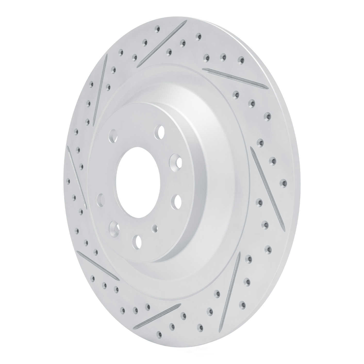 Dynamic Friction Company 830-80085L DFC Geoperformance Rotor - Drilled and Slotted