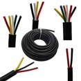 thumbnail image 2 of Câble Audio d'Alimentation 20 gauge 3 Conducteurs (Rouge & Noir & Jaune) 80 Pieds, 2 of 15