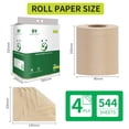thumbnail image 5 of Papel higiénico QingYa Bamboo de 4 capas, 18 rollos, 3600 hojas, 5 of 5