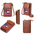 thumbnail image 4 of OIDERY Phone Bags for Women Personalized Crossbody Wallets American flag Patriotic celebration HOWDY Suitable for Everyday Use Season Gifts, 4 of 12