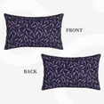 thumbnail image 4 of Kdxio Cotton Pillow Cases 14"x20" Pillowcases,Soft and Breathable Bedroom Pillow Cases-Lavender Flowers, 4 of 8