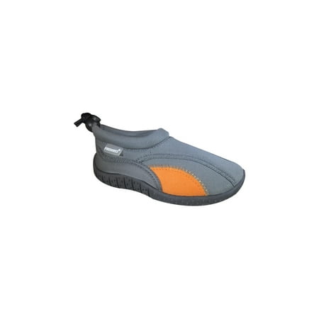 

Fresko Toddler Water Shoes for Boys and Girls Aqua Socks Beach Water Shoe Gray Orange Size: 5 Toddler