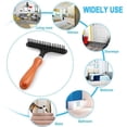 thumbnail image 4 of Carpet Groomer Rake Carpet Rake Shag Carpet Rake, 4 of 6