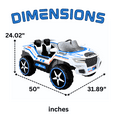 Kid Motorz 12V Dune Runner TwoSeater RideOn, Space Version