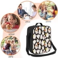 thumbnail image 5 of Naloa Different Ghosts Lunch box Lunch bag for men women Large capacity Lunchbox Insulated Lunch bag Lunch box cooler, 5 of 7