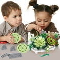 thumbnail image 5 of Building Blocks for Adults- Succulent Building Toys, Bonsai Botanical Collection Toy Building Sets, Plants and Flowers DIY Home Decoration, Gifts for Women Kids (Not Compatible with Lego), 5 of 6