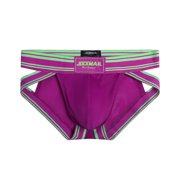 JOCKMAIL Mens Briefs Underwear Wide Belt Mens Underwear Mesh Athletic Sport Underwear Briefs