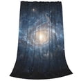 thumbnail image 2 of Rateoe The Galaxy Print Fuzzy Fleece Throw Blanket Extra Large,Super Soft,Fluffy and Warm Blankets for Couch,Bed,All Season Use (40"x30"), 2 of 8
