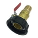 thumbnail image 2 of Adaptador de válvula de latón cilíndrico IBC Adaptador adaptador de barril de - se describe, L L, 2 of 7