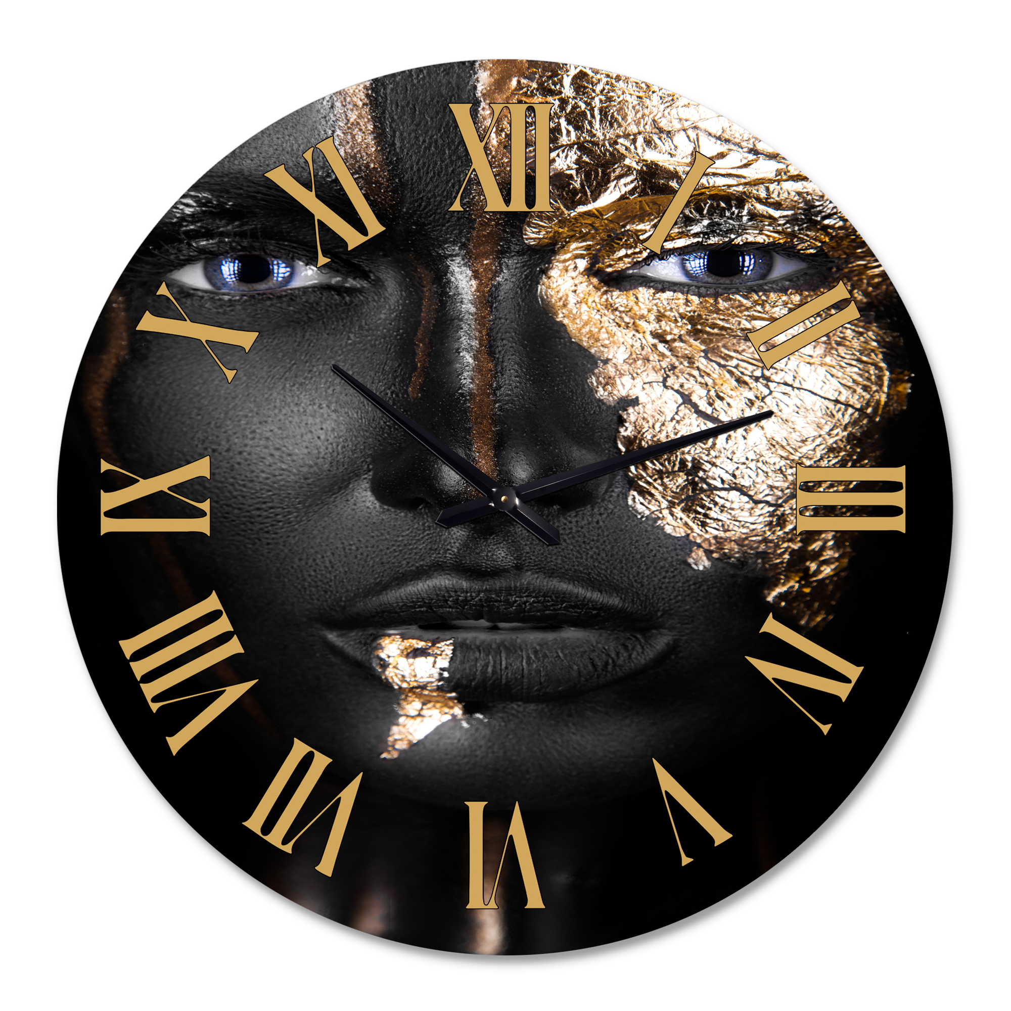 Designart 1 in Modern,Contemporary Wall Clock