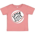thumbnail image 3 of Inktastic Little Sister Baseball Girls Baby T-Shirt, 3 of 5
