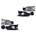 thumbnail image 1 of Par de Faros Courier 2001 A 2012 Ford Esq Blanca Eléctrico C/Base DEPO ., 1 of 4