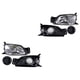 thumbnail image 1 of Par de Faros Fiesta 2000 A 2002 Ford Esq Blanca Eléctrico C/Base DEPO ., 1 of 4