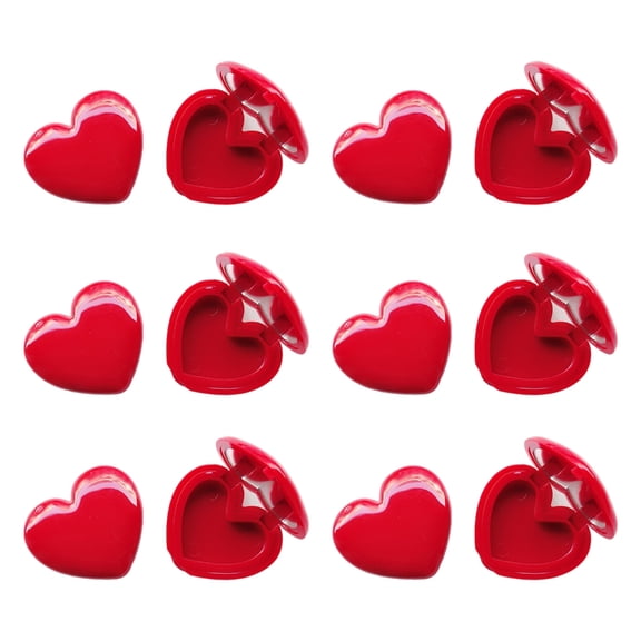 Heart Shape Makeup Case Shatterproof Eyeshadow Box Lipstick Holder Case For Women's Cosmetic Essentials