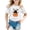 White, variant on Futezty Toddler Boy Girl Pumpkin Spooky Halloween T-Shirt Short Sleeve Kids Fun Tops 12M-14T