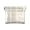 Beige and White Plaid, variant on Leather Coin Purse Pouch No Zipper Small Turquoise Bubbles Makeup Bag for Women Men Cosmetics Jewelry 4.3x3.7 inch