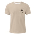 thumbnail image 1 of Men's Hawaii Printed T-Shirt Men's Loose Casual Short Sleeve Top3XL, 1 of 4