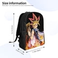 thumbnail image 4 of Unisex Yu-Gi-Oh Backpacks Bookbag Casual Daypack Backpacks for Travel Work Camping Office, 4 of 6